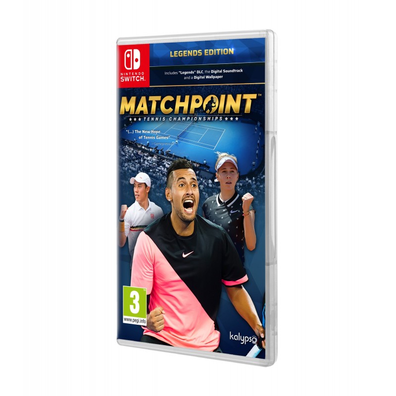 Deep Silver Matchpoint - Tennis Championships Legendary Inglese Nintendo Switch