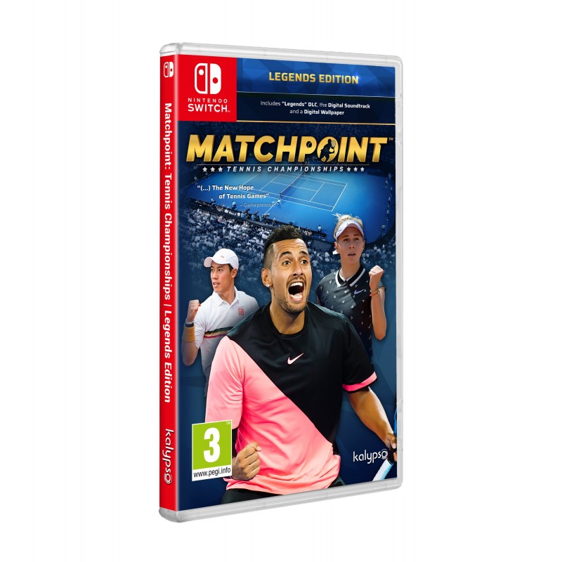 Deep Silver Matchpoint - Tennis Championships Legendary English Nintendo Switch