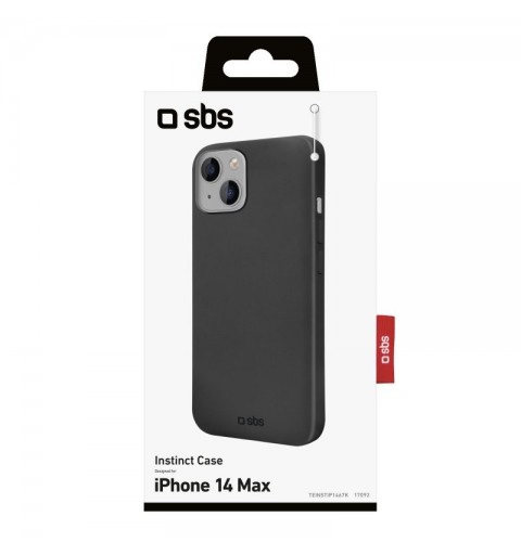 SBS TEINSTIP1467K mobile phone case 17 cm (6.7") Cover Black