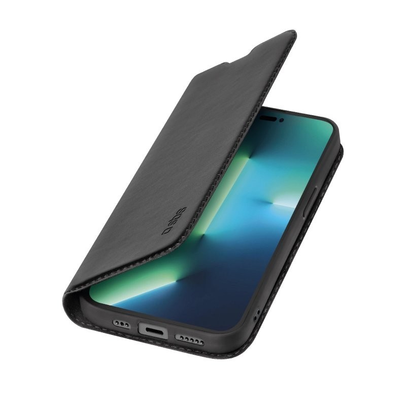 SBS TEBKLITEIP1461PK mobile phone case 15.5 cm (6.1") Wallet case Black