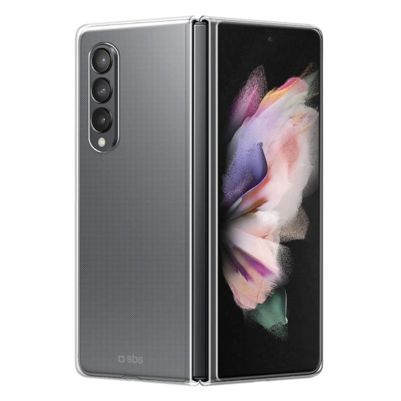 SBS TECOVSAZFOLD4 coque de protection pour téléphones portables 19,3 cm (7.6") Housse Transparent