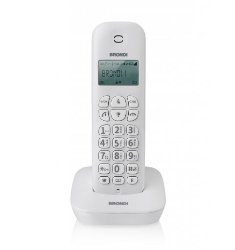 Brondi GALA(WHITE) telefono Telefono DECT Identificatore di chiamata Bianco