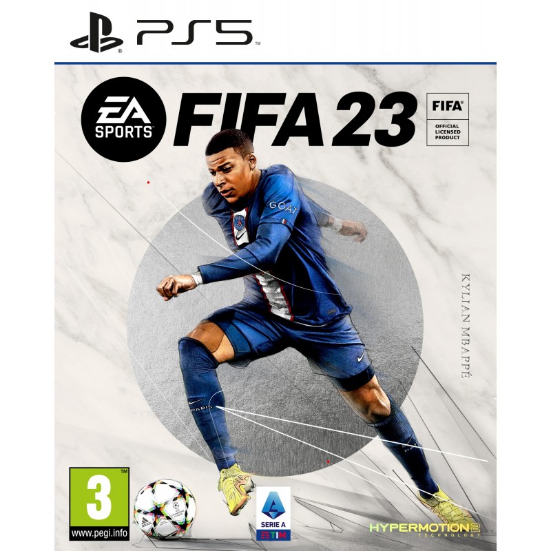 Sony DualSense + FIFA 23 Noir, Blanc Bluetooth Manette de jeu Analogique Numérique PlayStation 5