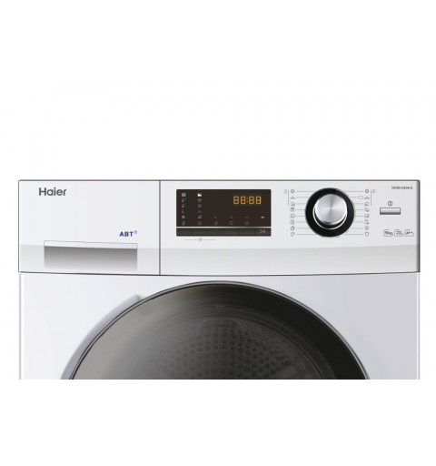 Haier Serie 636 HD90-A636 asciugatrice Libera installazione Caricamento frontale 9 kg A++ Bianco