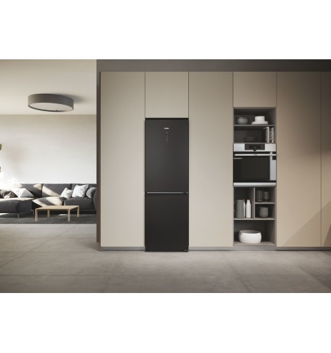 Haier HDW3618DNPB réfrigérateur-congélateur Autoportante 341 L D Noir