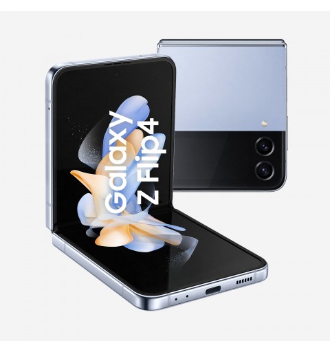 Samsung Galaxy Z Flip4 SM-F721B 17 cm (6.7") Double SIM Android 12 5G USB Type-C 8 Go 256 Go 3700 mAh Bleu