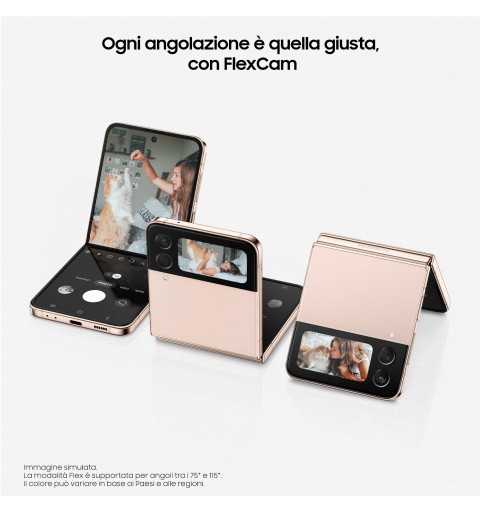 Samsung Galaxy Z Flip4 SM-F721B 17 cm (6.7") Dual SIM Android 12 5G USB Type-C 8 GB 256 GB 3700 mAh Blue