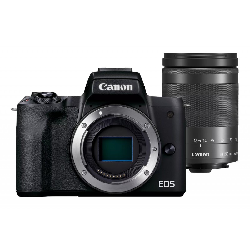 Canon EOS M50 Mark II + M18-150 EU26 MILC 24.1 MP CMOS 6000 x 4000 pixels Black