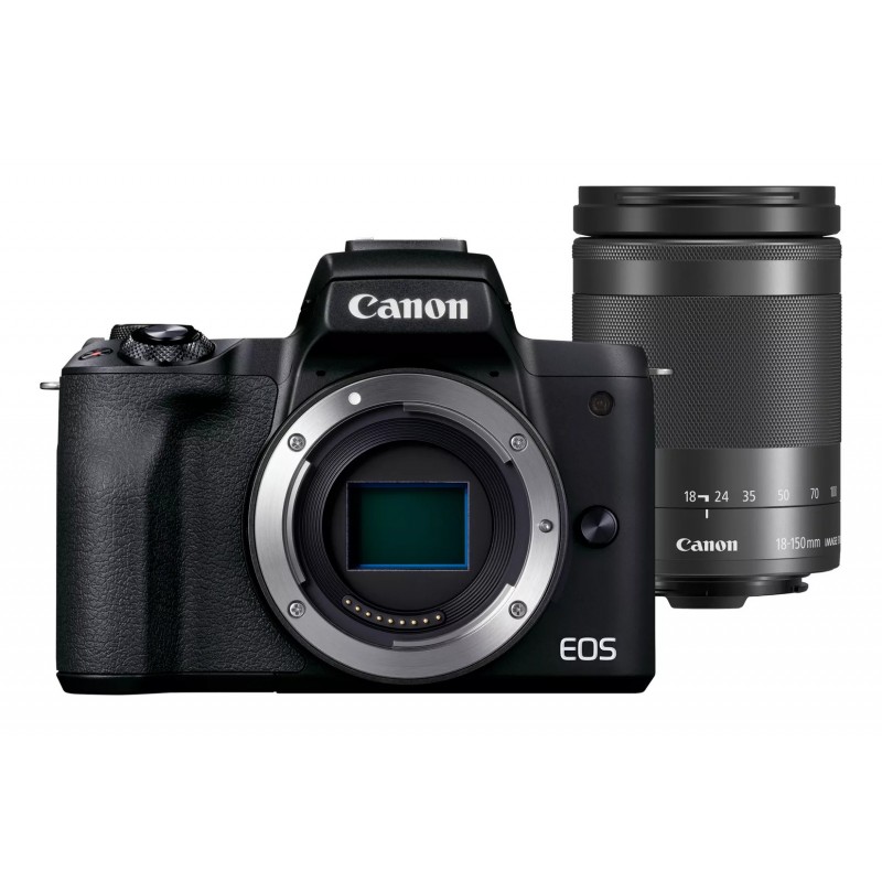 Canon EOS M50 Mark II + M18-150 EU26 MILC 24,1 MP CMOS 6000 x 4000 pixels Noir