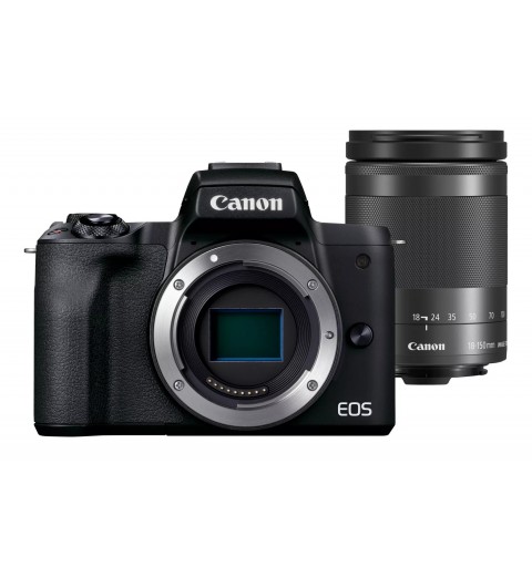 Canon EOS M50 Mark II + M18-150 EU26 MILC 24,1 MP CMOS 6000 x 4000 Pixel Schwarz