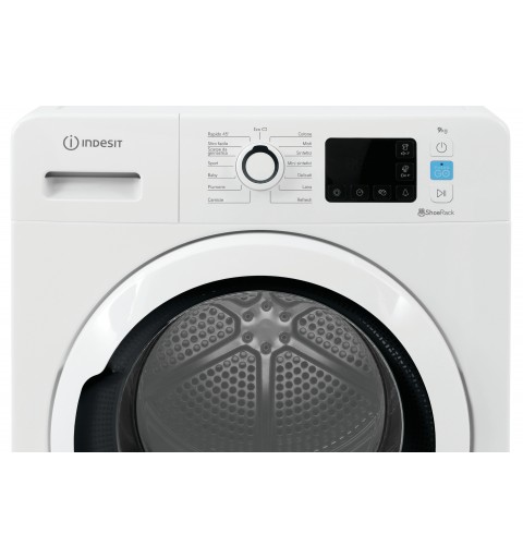 Indesit YT M11 92K RX IT asciugatrice Libera installazione Caricamento frontale 9 kg A++ Bianco