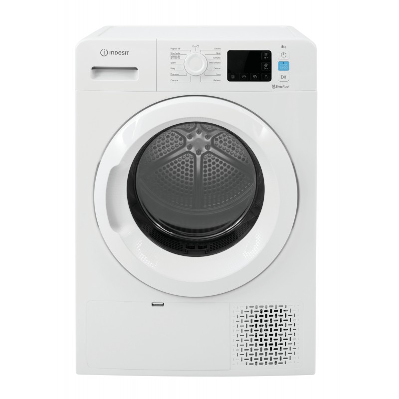 Indesit YT M11 82 RX IT Wäschetrockner Freistehend Toplader 8 kg A++ Weiß