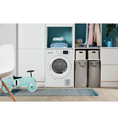 Indesit YT M11 82 RX IT Wäschetrockner Freistehend Toplader 8 kg A++ Weiß