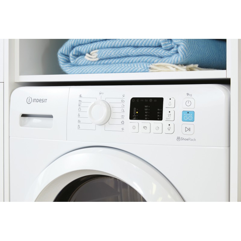 Indesit YTN M10 91 R EU tumble dryer Freestanding Top-load 9 kg A+ White