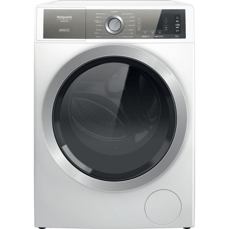 Hotpoint H8 W046WB IT lavatrice Caricamento frontale 10 kg 1400 Giri min A Bianco