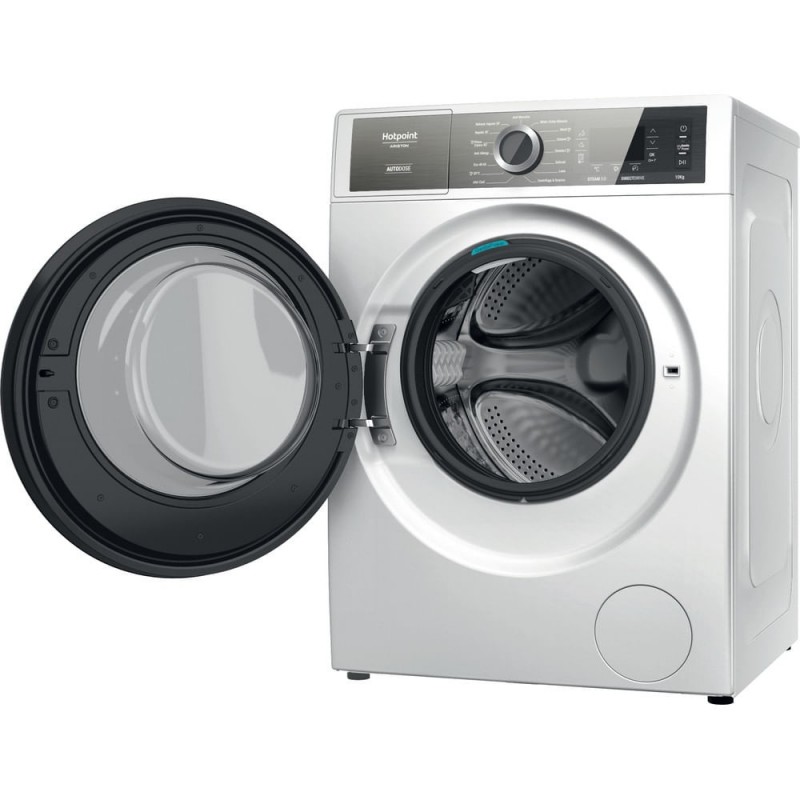 Hotpoint H8 W046WB IT machine à laver Charge avant 10 kg 1400 tr min A Blanc