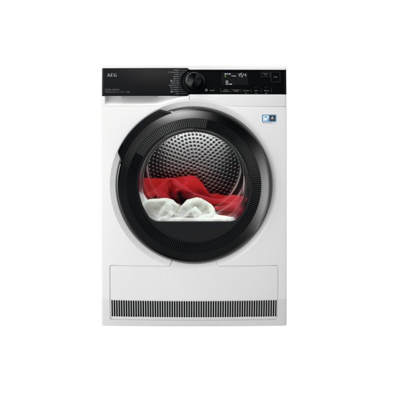 AEG TR9HG83B sèche-linge Autoportante Charge avant 8 kg A+++ Noir, Blanc