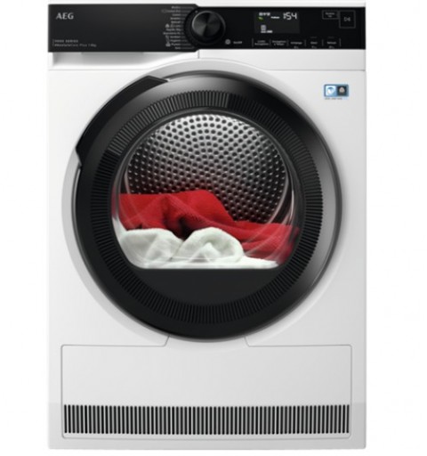 AEG TR9HG83B secadora Independiente Carga frontal 8 kg A+++ Negro, Blanco