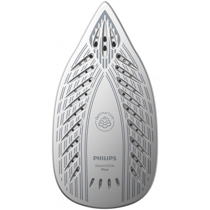 Philips 6000 series PerfectCare 2400 W 1,8 L SteamGlide Plus Blu, Bianco