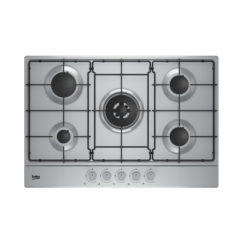 Beko HAW752C4SX Stainless steel Built-in Gas 5 zone(s)