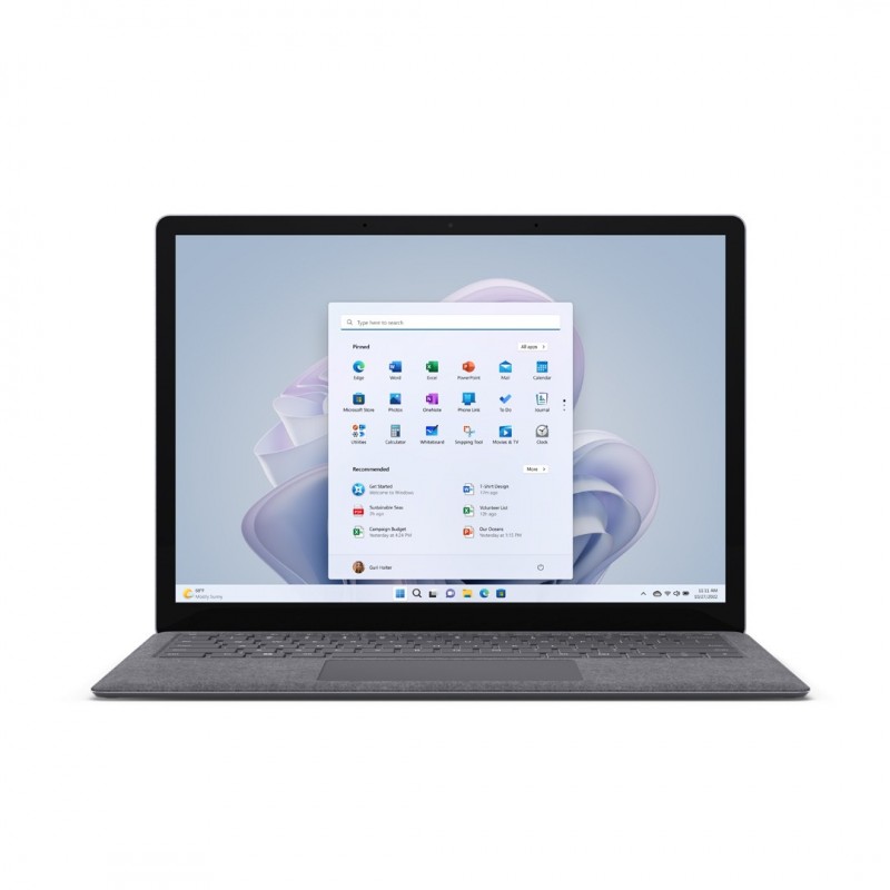 Microsoft Surface Laptop 5 i5-1235U Computer portatile 34,3 cm (13.5") Touch screen Intel® Core™ i5 8 GB LPDDR5x-SDRAM 256 GB