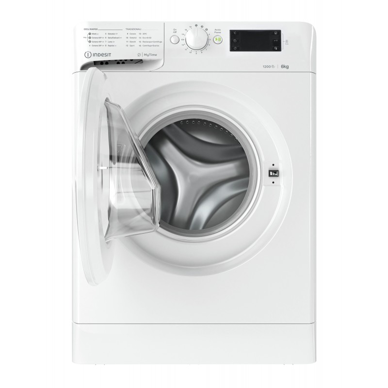 Indesit TWSE 61251 W IT lavadora Carga frontal 6 kg 1200 RPM F Blanco
