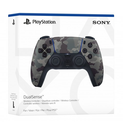 Sony DualSense Camouflage, Grey Bluetooth Gamepad Analogue Digital PlayStation 5