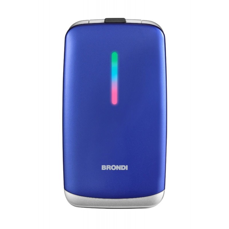 Brondi Contender 7,62 cm (3") Blu Telefono per anziani