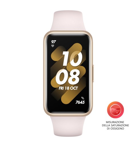 Huawei Band 7 AMOLED Braccialetto per rilevamento di attività 3,73 cm (1.47") Rosa