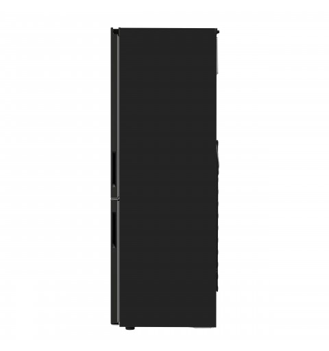 LG GBB61BLHEC réfrigérateur-congélateur Autoportante 341 L E Noir