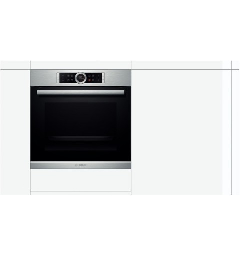 Bosch HBG633NS1 Backofen 71 l A+ Edelstahl