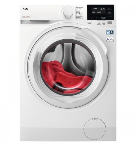 AEG LR7G84GW lavatrice Caricamento frontale 8 kg 1400 Giri min A Bianco