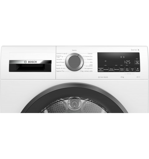 Bosch Serie 6 WQG233C0IT sèche-linge Autoportante Charge avant 8 kg A+++ Blanc