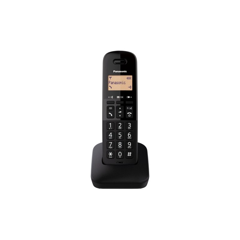 Panasonic KX-TGB610JT Téléphone analog dect Identification de l'appelant Noir