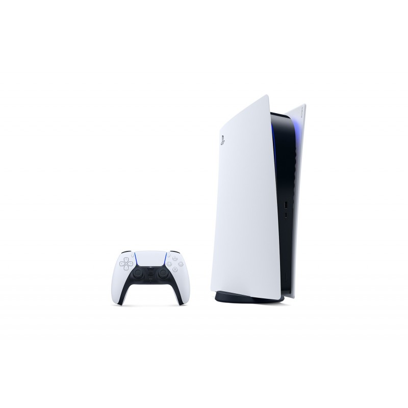 Sony PlayStation 5 Digital + FIFA 23 825 GB WLAN Schwarz, Weiß