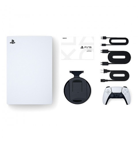 Sony PlayStation 5 Digital + FIFA 23 825 GB WLAN Schwarz, Weiß