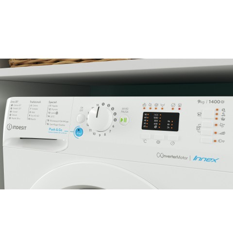 Indesit BWA 91486X W IT lavatrice Caricamento frontale 9 kg 1400 Giri min A Bianco