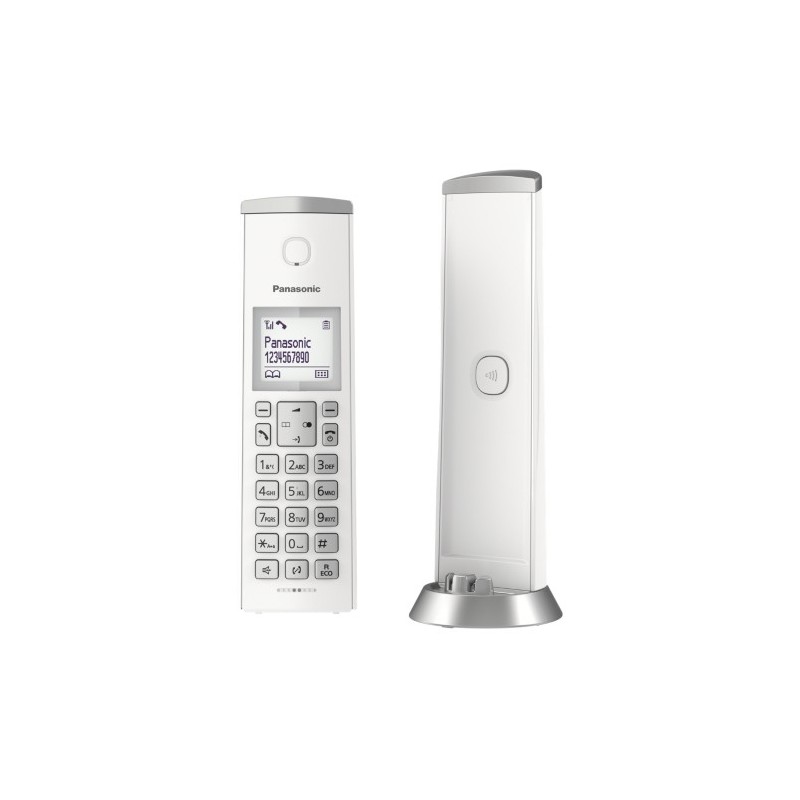 Panasonic KX-TGK210 Teléfono DECT Identificador de llamadas Blanco