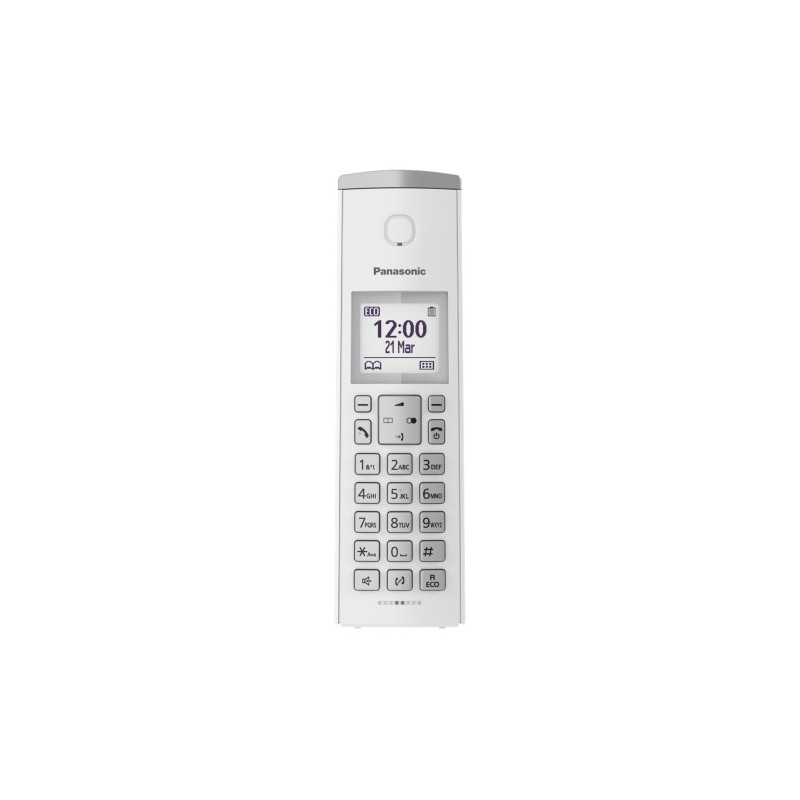 Panasonic KX-TGK210 Teléfono DECT Identificador de llamadas Blanco