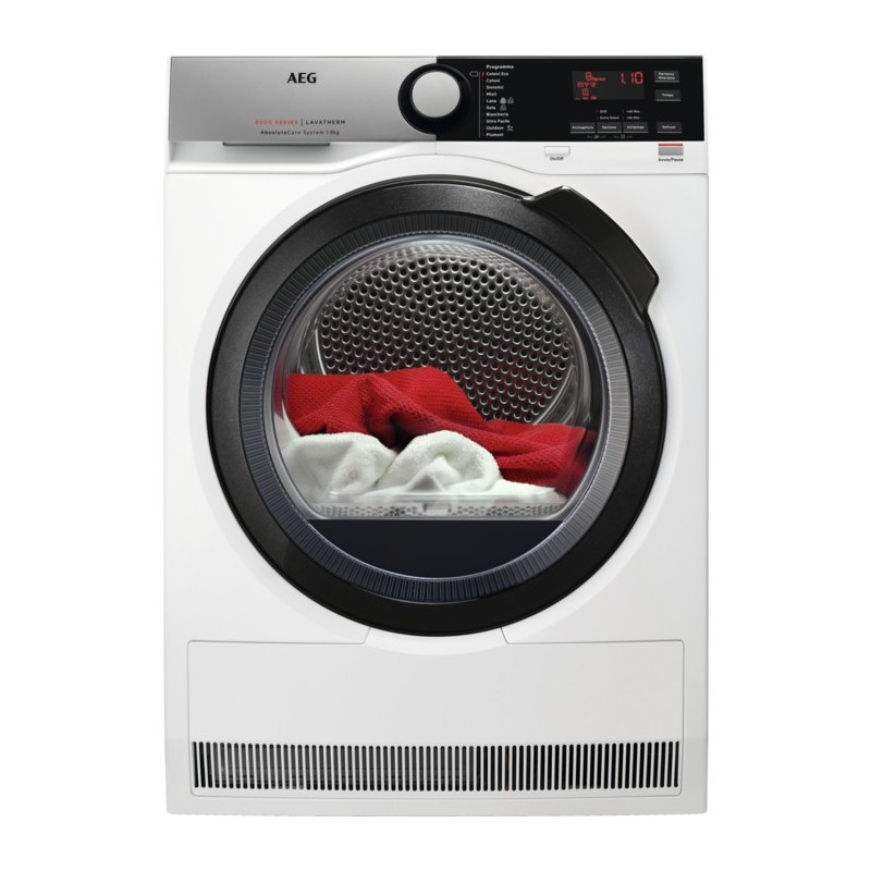 AEG T8DEE844 tumble dryer Freestanding Front-load 8 kg A++ White