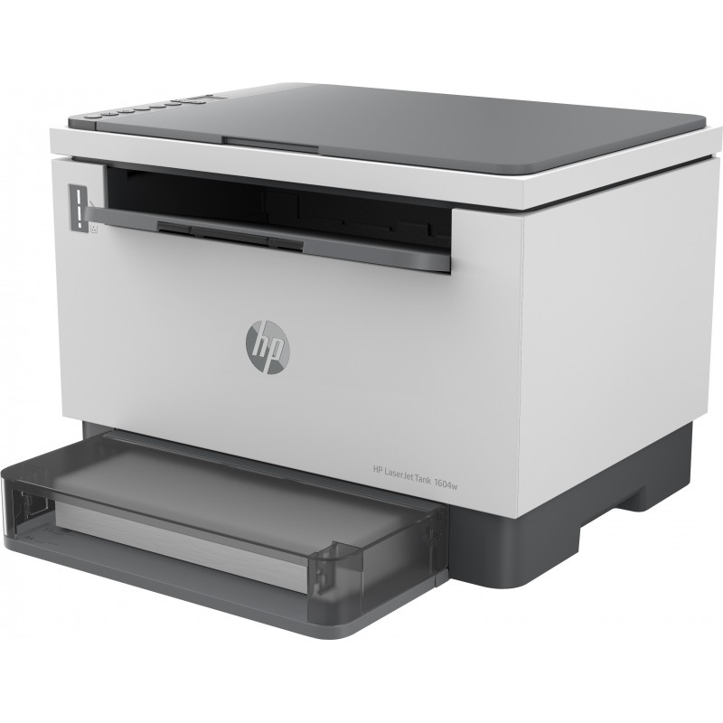 HP LaserJet Imprimante Tank MFP 1604w, Noir et blanc, Imprimante pour Entreprises, Impression, copie, numérisation,