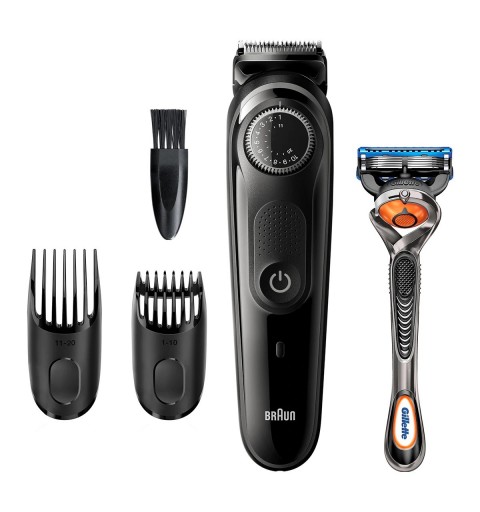 Braun BT3242 beard trimmer Wet & Dry Black