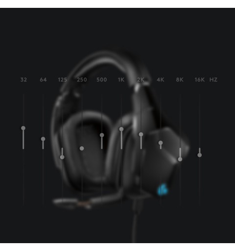 Logitech G G635 Auriculares Alámbrico Diadema Juego Negro, Azul