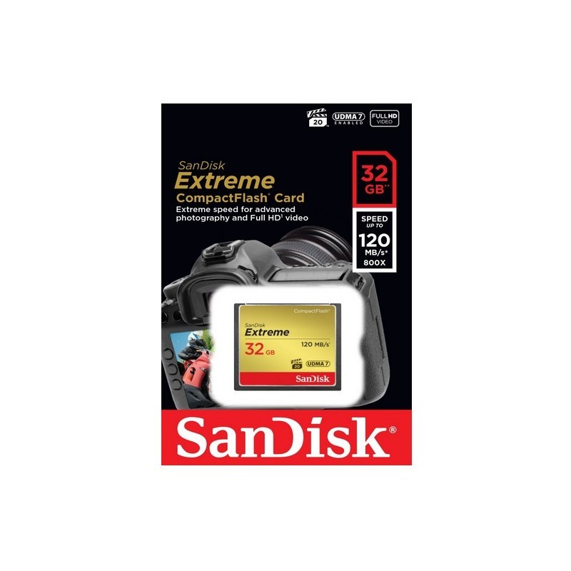 SanDisk 32GB Extreme Kompaktflash