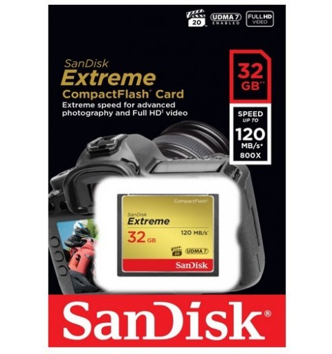 SanDisk 32GB Extreme Kompaktflash