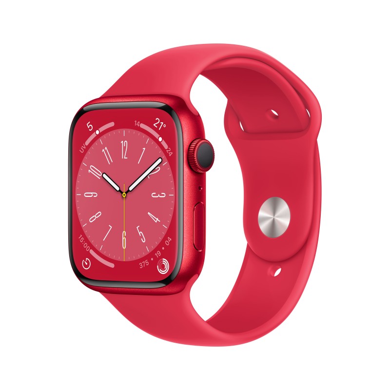 Apple Watch Series 8 OLED 41 mm Rouge GPS (satellite)