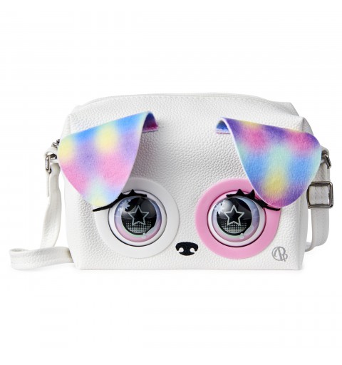 Purse Pets Borsetta interattiva in versione Cucciolo Arcobaleno con oltre 25 effetti sonori e reazioni