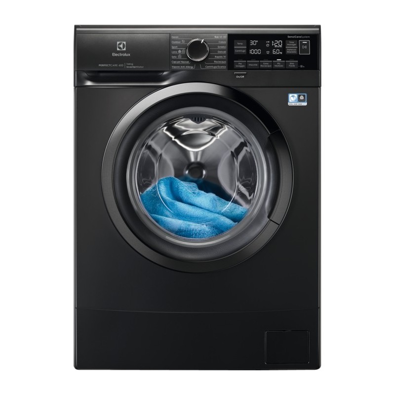 Electrolux EW6SBLACK lavatrice Caricamento frontale 6 kg 951 Giri min C Argento