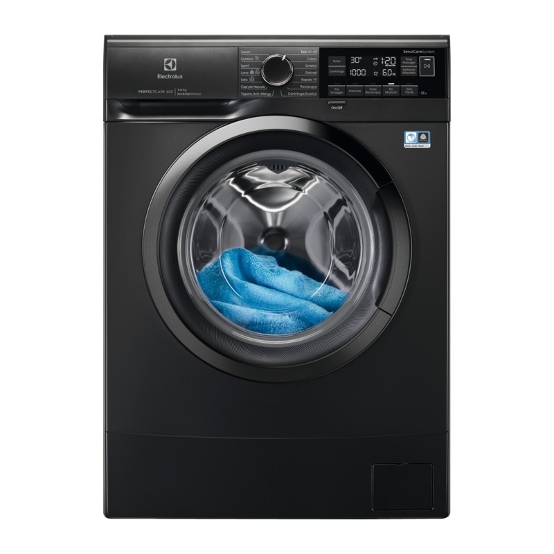 Electrolux EW6SBLACK machine à laver Charge avant 6 kg 951 tr min C Argent