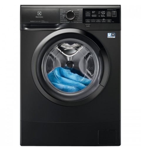 Electrolux EW6SBLACK lavadora Carga frontal 6 kg 951 RPM C Plata